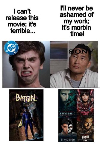I'll never be can't ashamed of release this my work; movie; it's it's morbin terrible. time! А KRAVEN