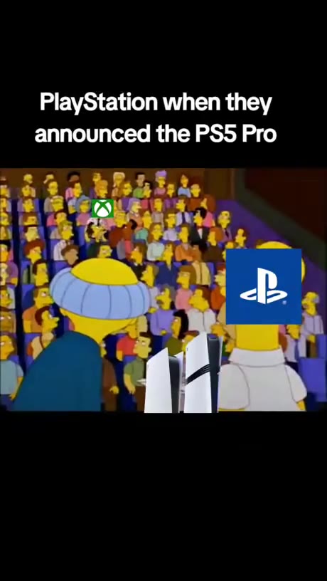 PlayStation when they announced the Pro