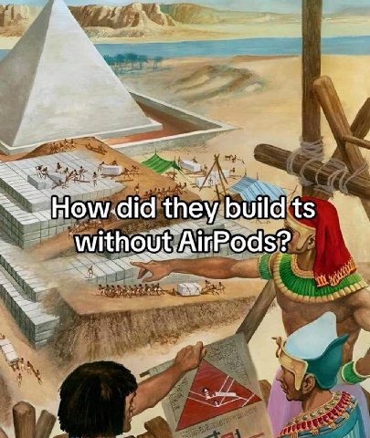 did they build without AirPods?
