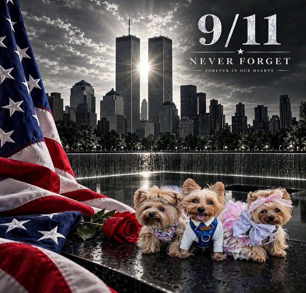 9/11 EVER FORGET FOREVER IN OUR HEARTS i