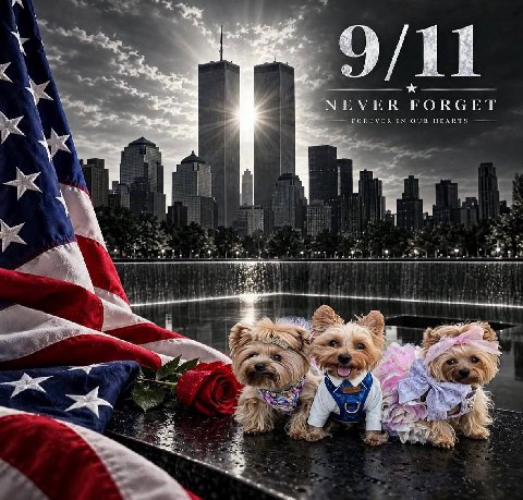 9/11 EVER FORGET FOREVER IN OUR HEARTS i