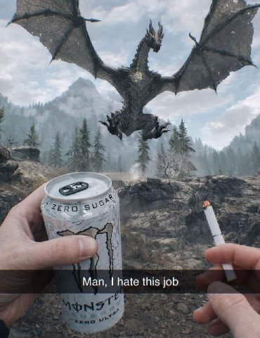 Man, hate this job