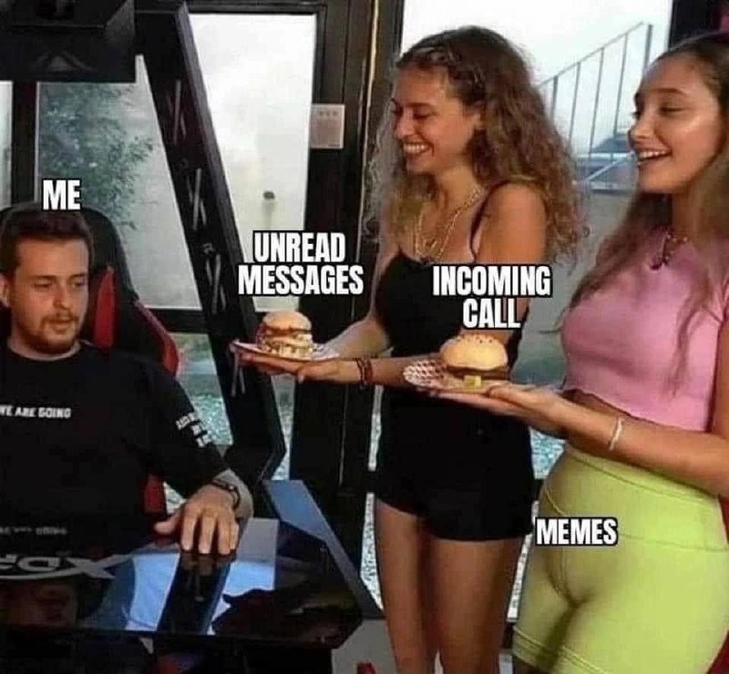 UNREAD MESSAGES INCOMING CALL