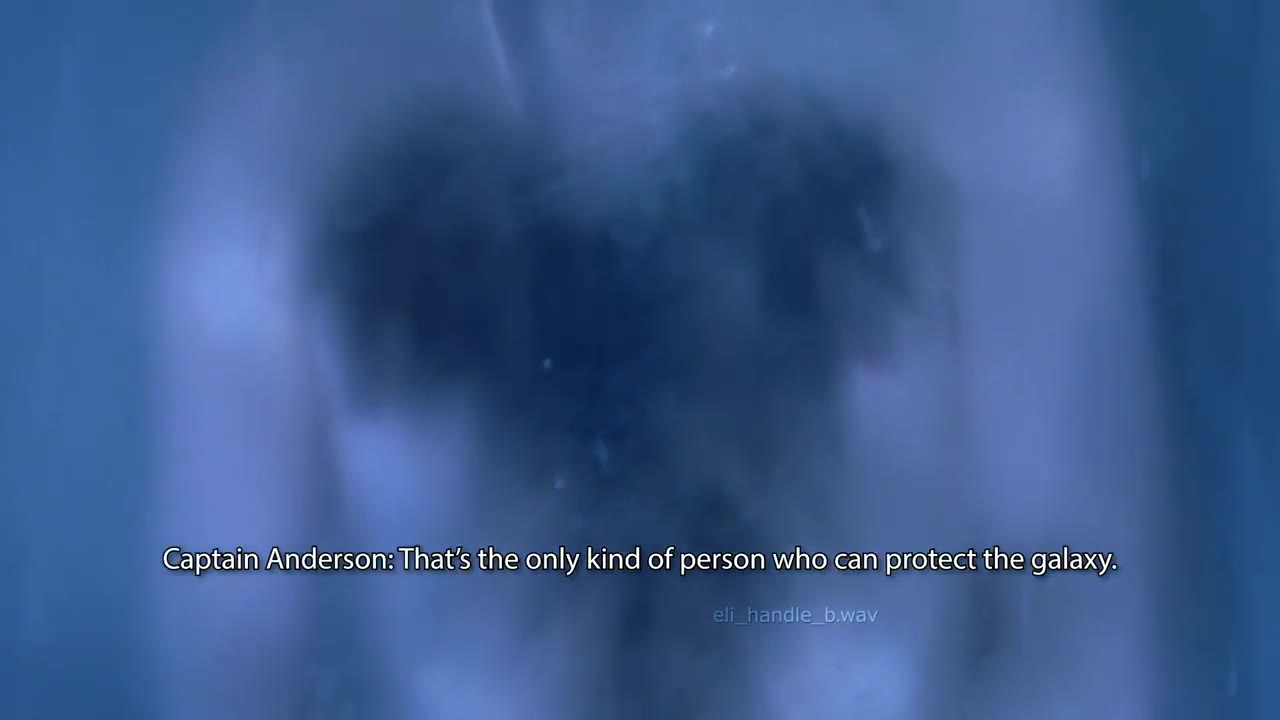 Gaptain Anderson: That's the only kind of person who can protect the galaxy: Liara: | get the feeling you want to ask me something, Commander.
