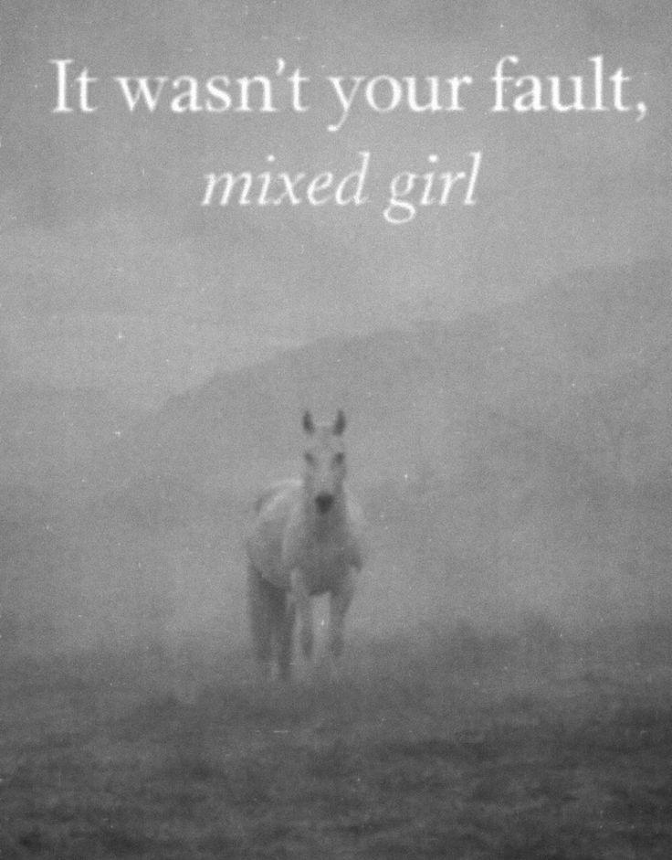 It wasn't your mixed girl