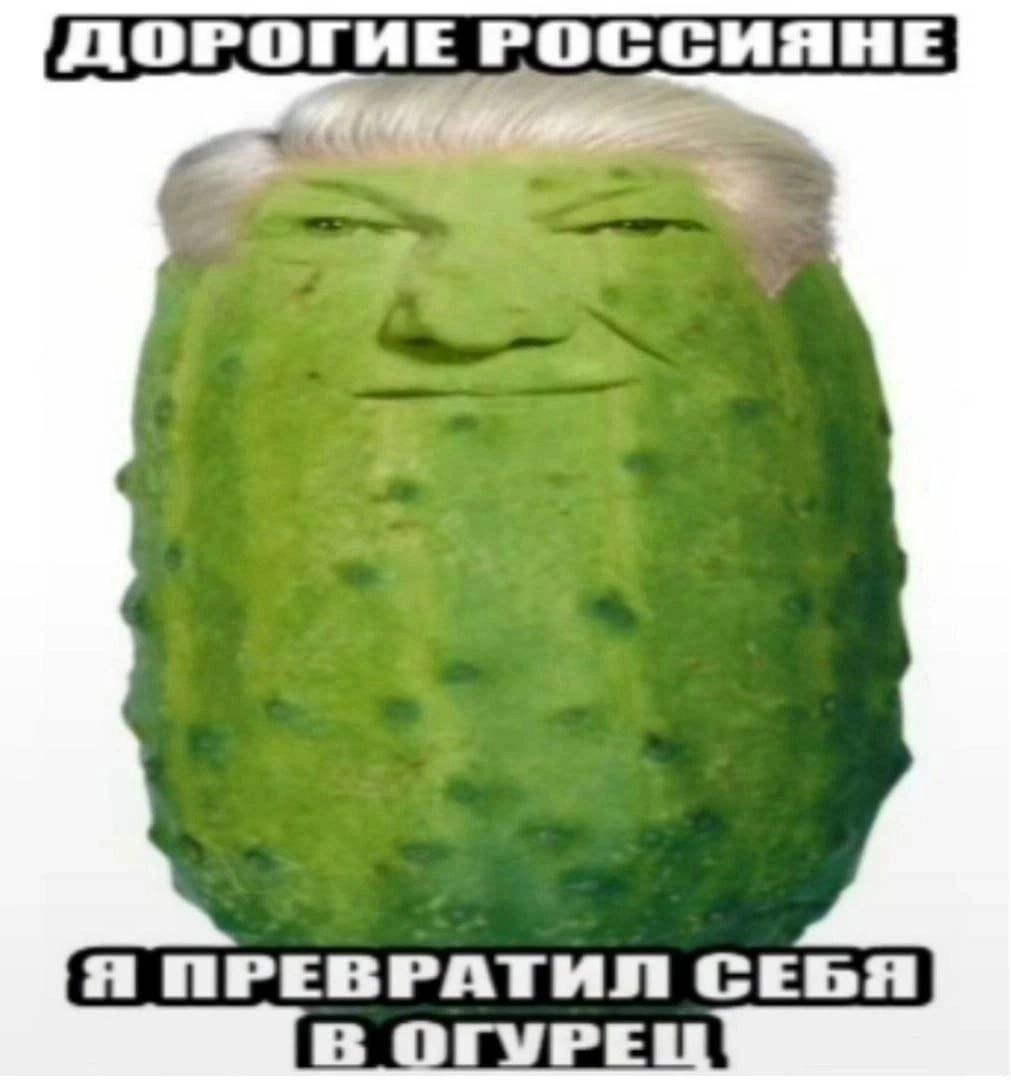 ДОРОГИЕ РОССИЯНЕ Я ПРЕВРАТИЛ СЕБЯ ОГУРЕ