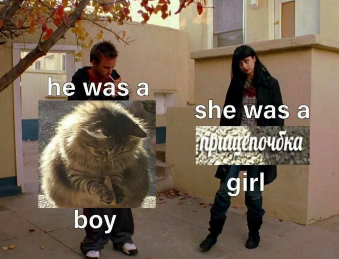 he was a she а girl boy