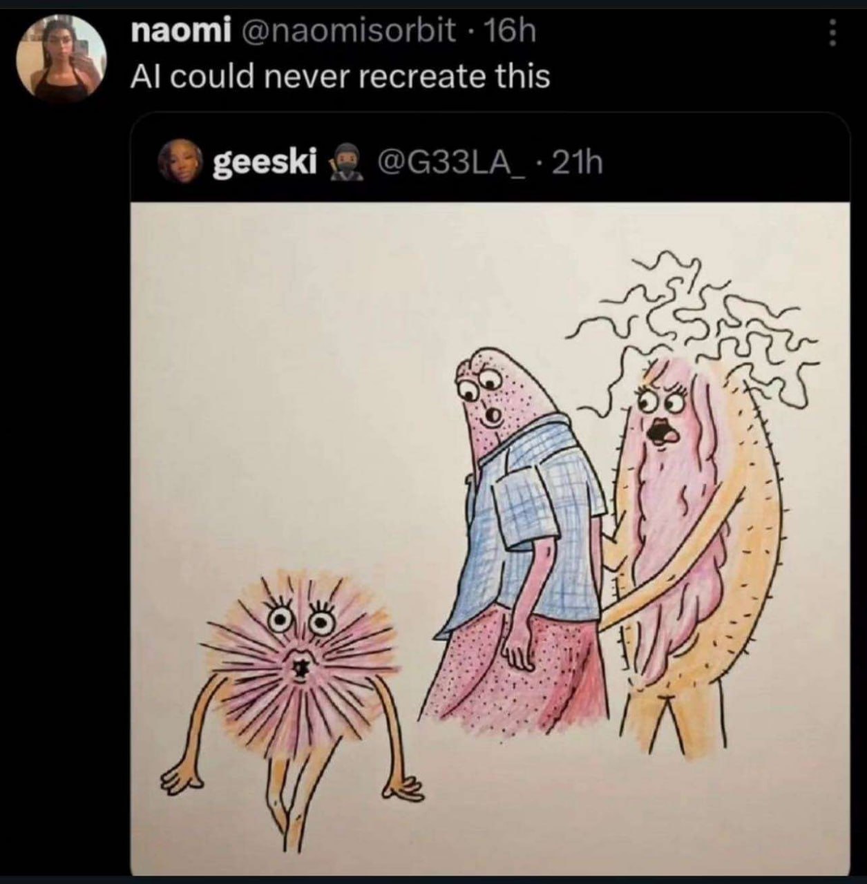 naomi @naomisorbit never recreate this geeski