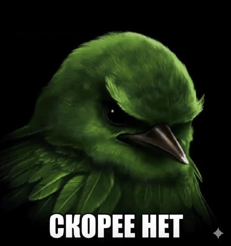 СКОРЕЕ НЕТ