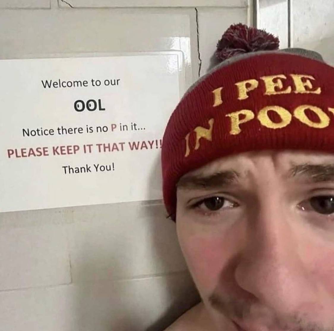 Welcome to our OOL Notice there is no in it... PLEASE KEEP IT THAT WAY! Thank You!