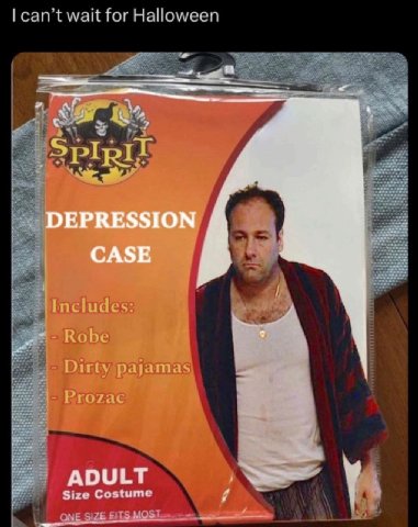 DEPRESSION СА$Е у Size Costume