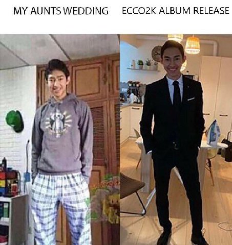 MY AUNTS WEDDING ECCO2K ALBUM RELEASE A