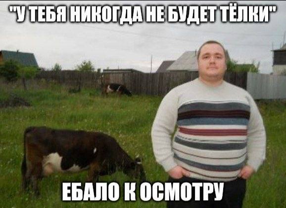 УТЕБЯ HE БУДЕТ ТЕЛКИ" 5 ЕБАЛО К ОСМОТРУ