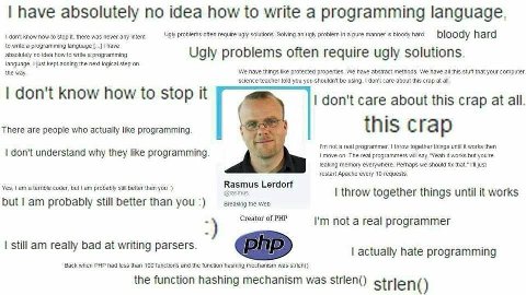 have absolutely no idea how to write а programming language, don't Know how stop И, there was never any intent Ugly often require ugly solutions. Solving an ugly problem in а pure manner Is bioody har