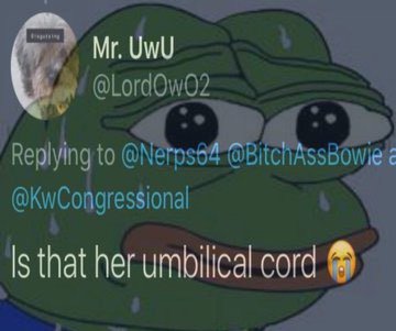 UwU Is that her umbilical cord