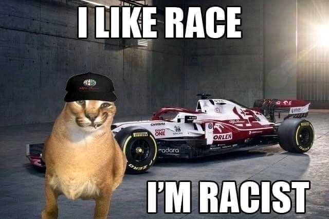 I like race I’m racist