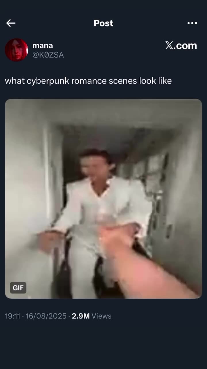 what cyberpunk romance scenes look like