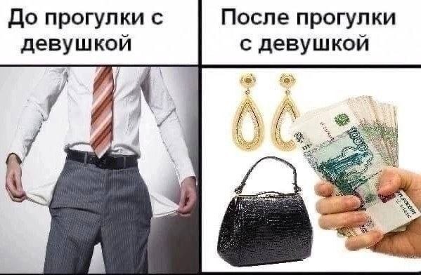 До прогулки с После прогулки девушкой с девушкой 2%