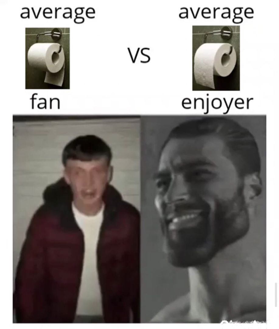 average average fan enjoyer