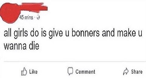 all girls Is give и bonners and make wanna die Like Comment Share