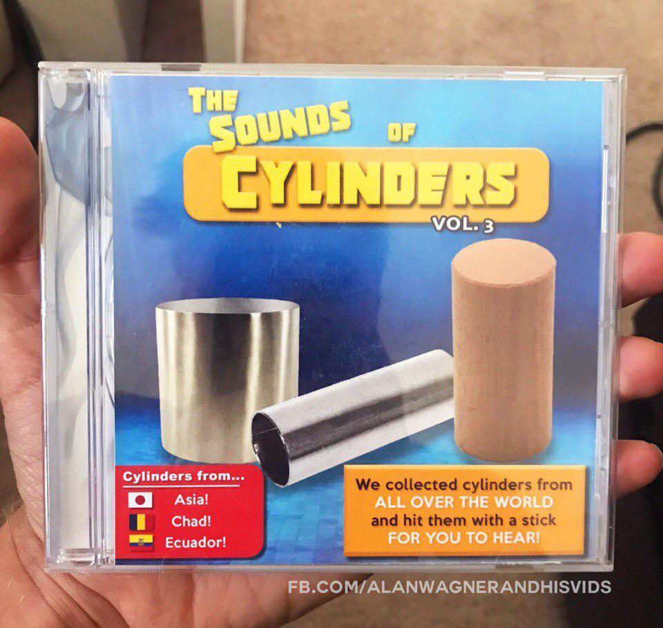 у HE 7 We collected cylinders from Chad! and hit them with a stick Ecuador! TO HEAR