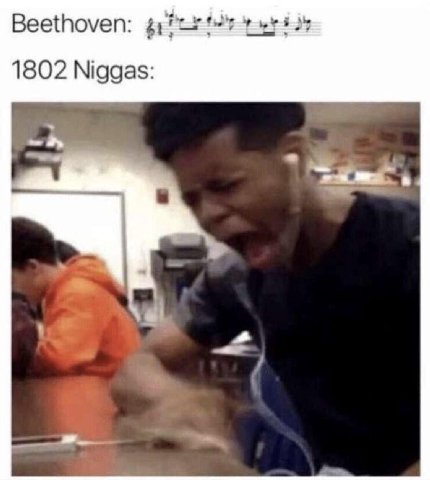 Beethoven: 1802 Niggas: