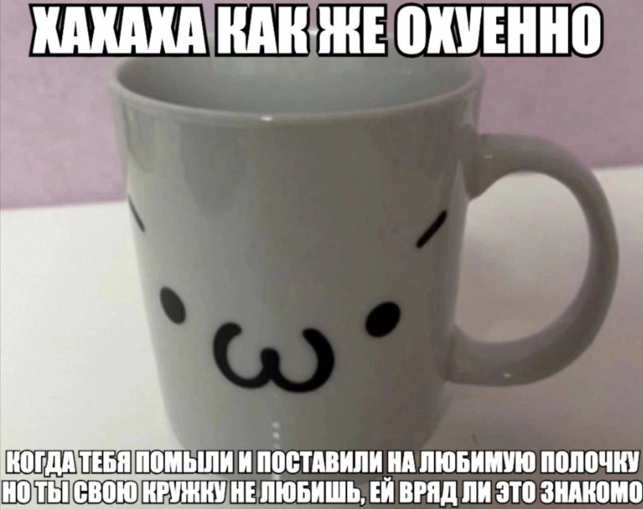 ХАХАКА ОХУЕННО в И ПОСТАВИЛИ НА ЛЮБИМУЮ ПОЛОЧКУ КРУЖКУ HE ЛЮБИШЬ, ВРЯД ЛИ ЭТО ЗНАКОМО
