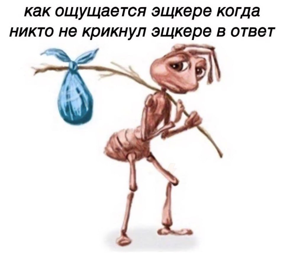 как ощущается эщкере когда никто не крикнул эщкере в ответ