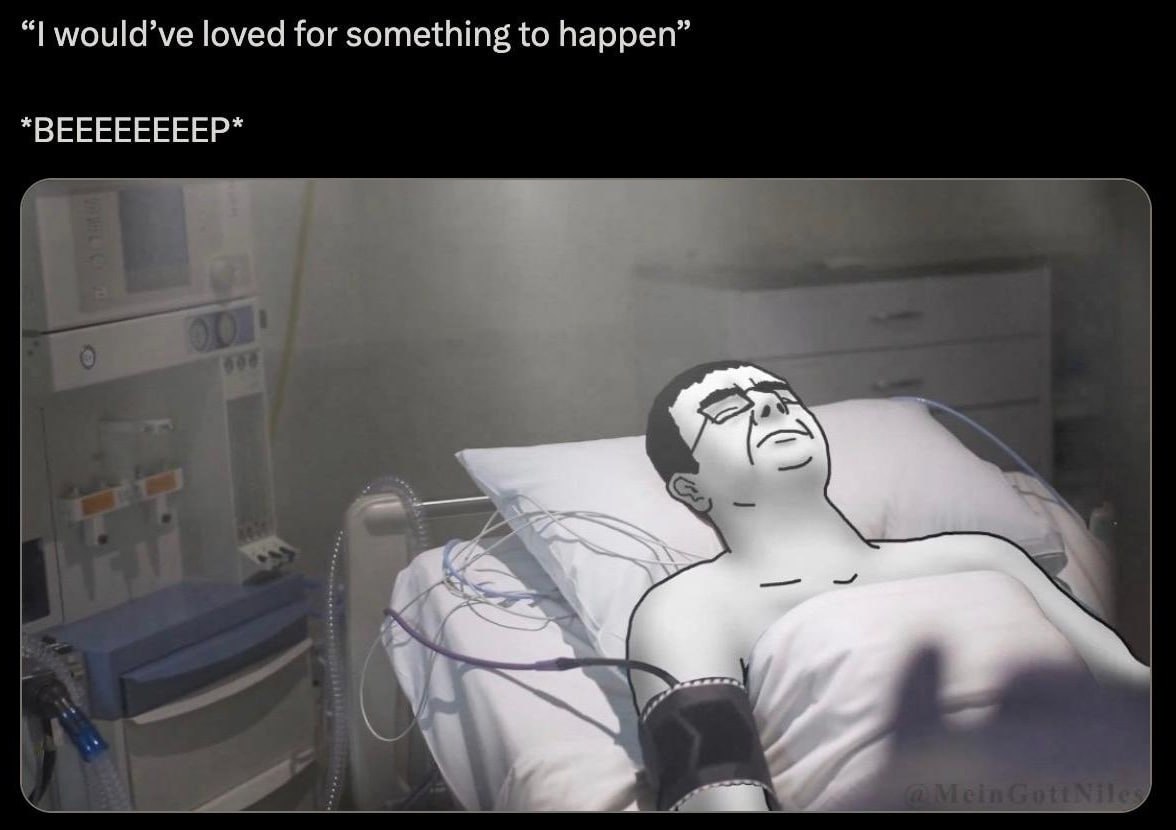 would’ve loved for something to happen” *ВЕЕЕЕЕЕЕЕР*
