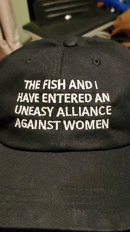 THE FISH AND HAVE ENTERED AN UNEASY ALLIANCE AGAINST WOMEN