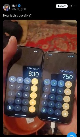 Mari How is this possible? 14:17 40 630 8 5 7 8 9 2 4 5 6