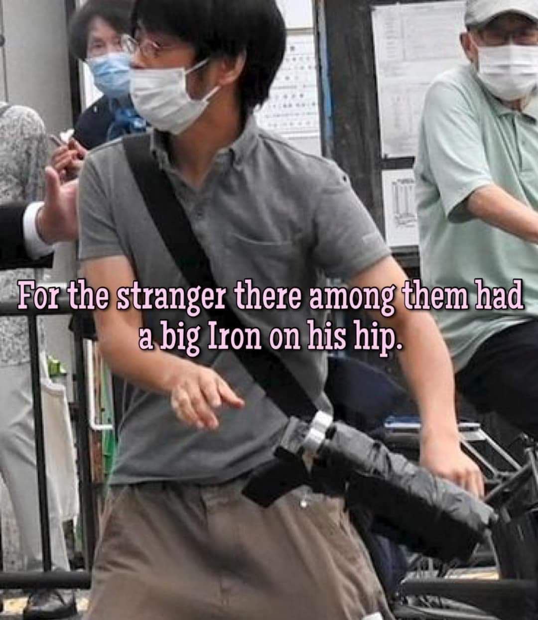 Stranger there among