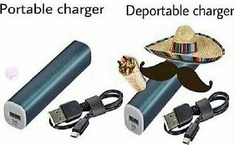 Portable charger charger A