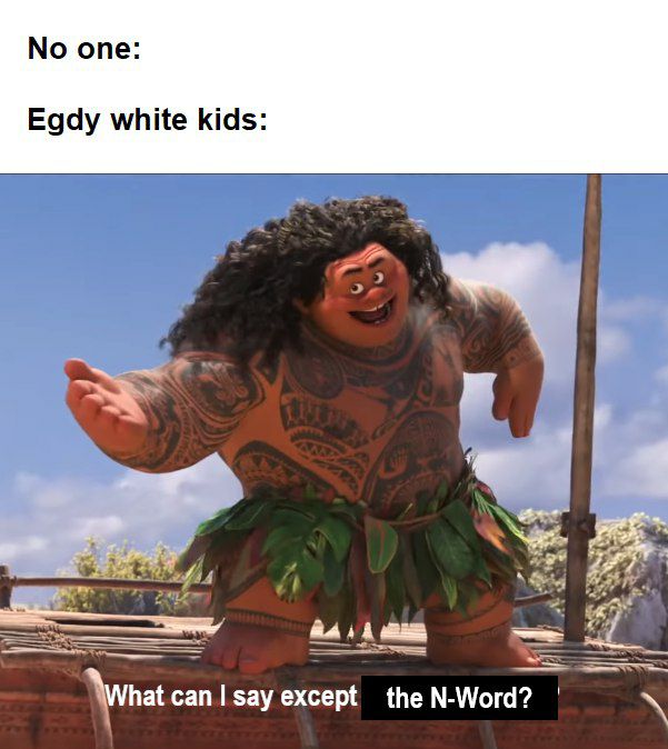 опе: Egdy white kids: сап зау the N-Word?