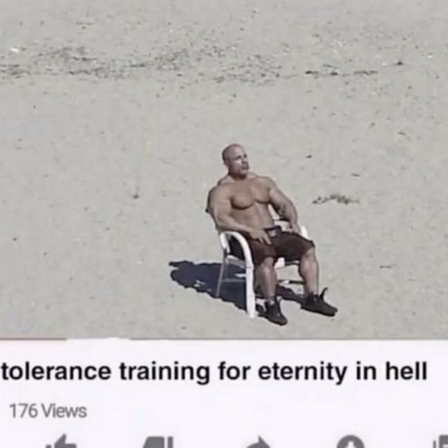 tolerance training for eternity in hell 176 Views