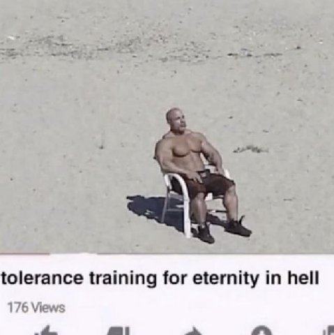 tolerance training for eternity in hell 176 Views