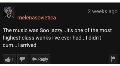 The music was Soo one of the most highest class wanks Гуе ever didnt arrived Reply