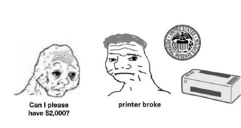 Can please printer broke have $2,000?