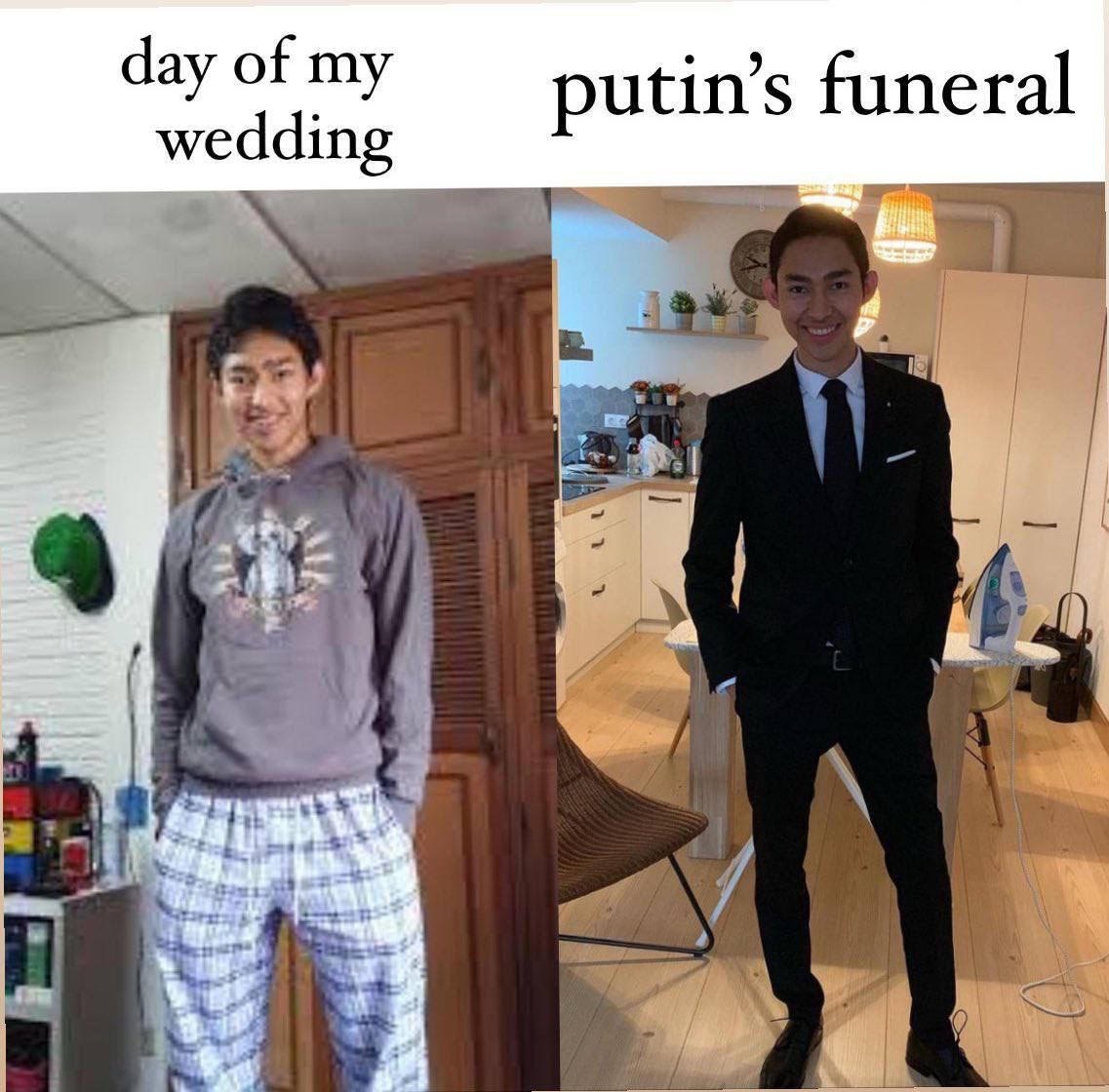 day of my putin’s funeral wedding
