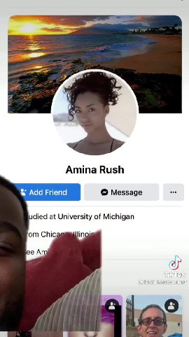 TikTok Samina Mina Without you my friend $ Add Friend @ Message ov died at University of Michigan