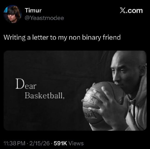 Титиг Х.сот Writing to my non binary friend 1