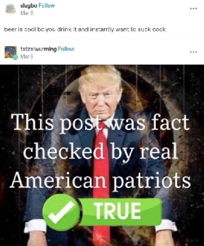 ris cool you drink it and instantly want to suck cock fact checked real American patriots