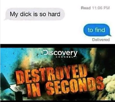 My dick is so hard