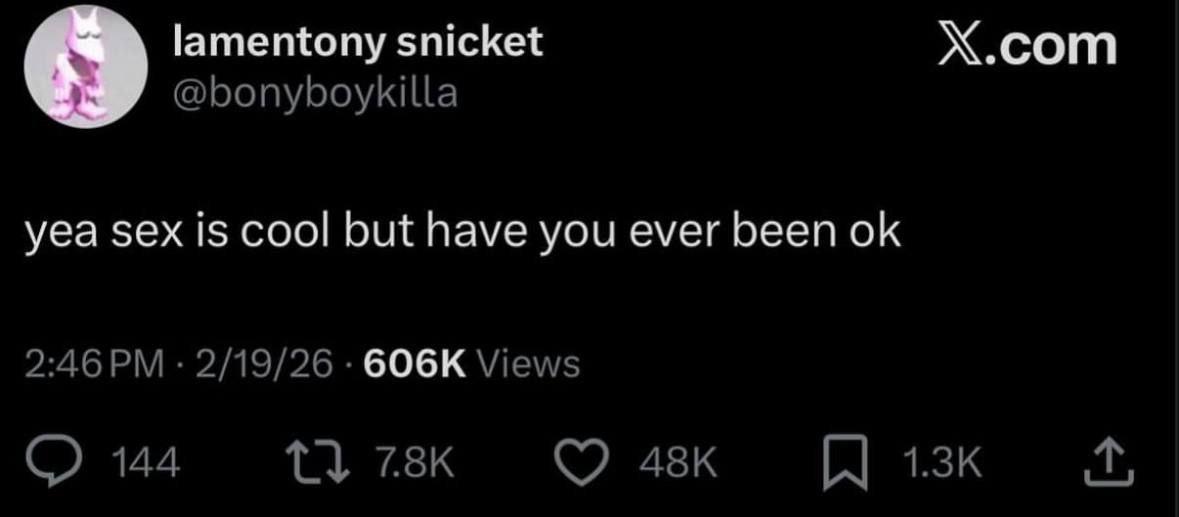 Х.сот lamentony snicket yea sex 1$ cool but have you ever been