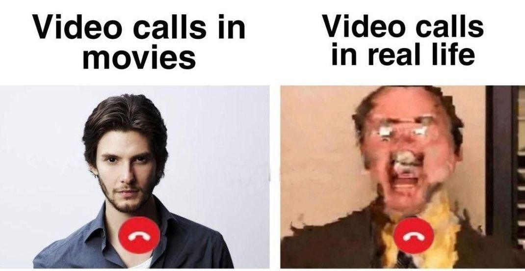 Video calls in Video calls movies in real life