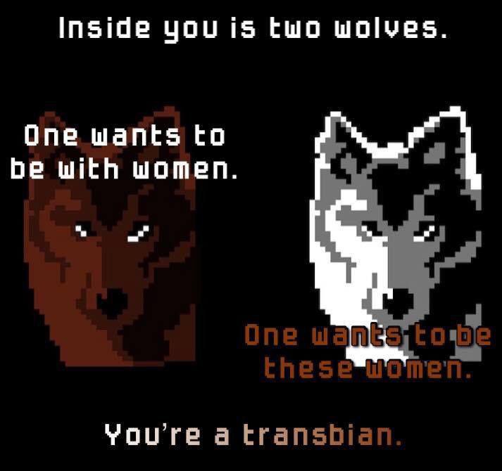 Inside youis Ешо wolves. One wants to with women. Youre