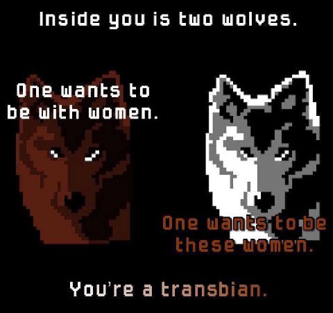 Inside youis Ешо wolves. One wants to with women. Youre