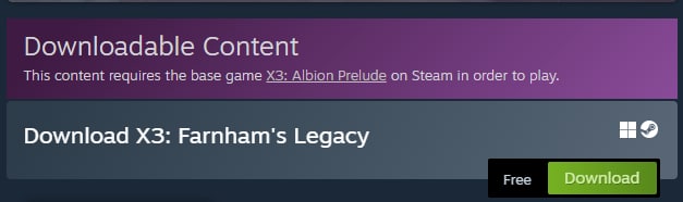 also free DLC from 2021 for the game from 2011