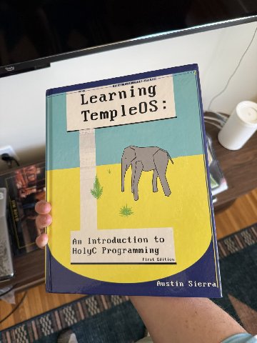 7 ing a у An Introduction to HolyC Programming First Edition Austin Sierra у и. ‘the