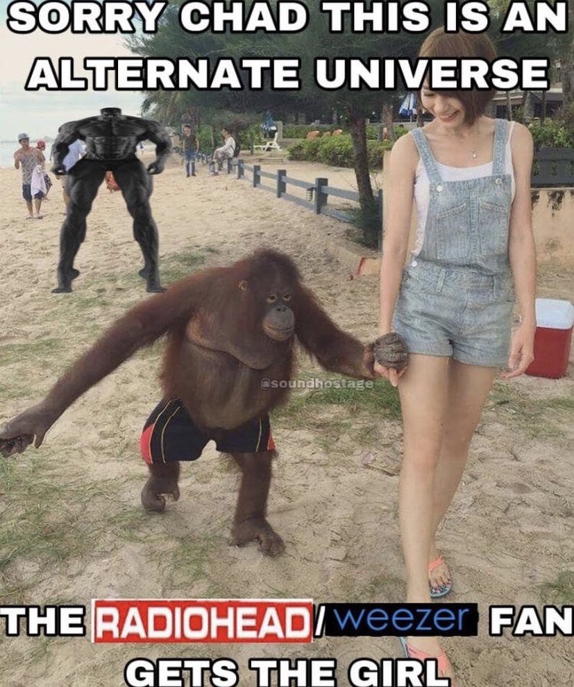 SORRY CHAD THIS IS UNIVERSE THE|RADIOHEAD/ THE GIRL